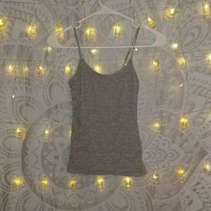 Lace tank top